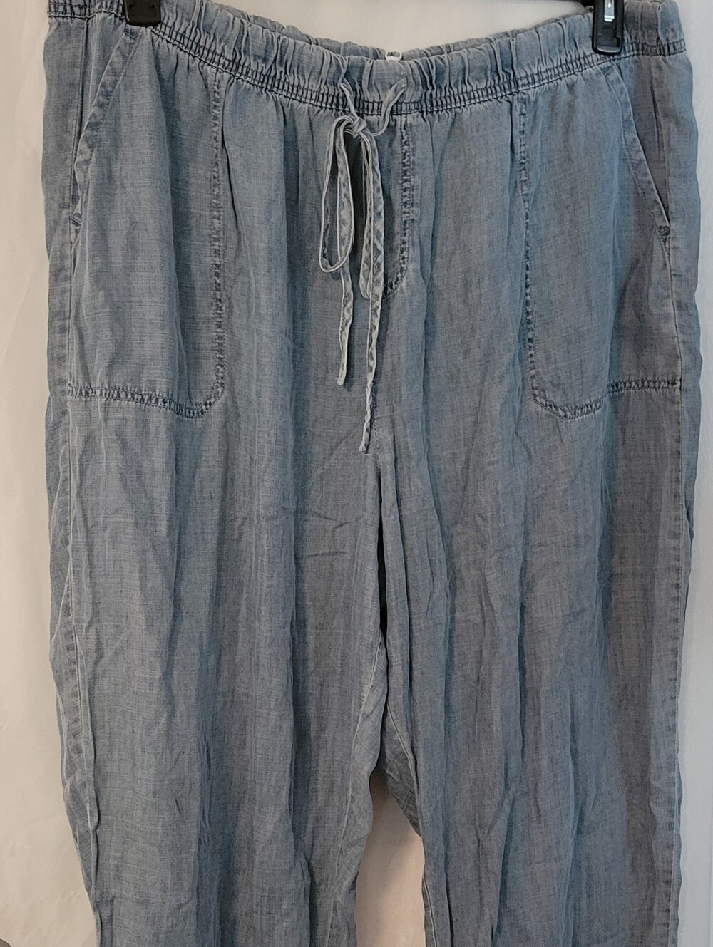 Lightweight Chambray Style Pants